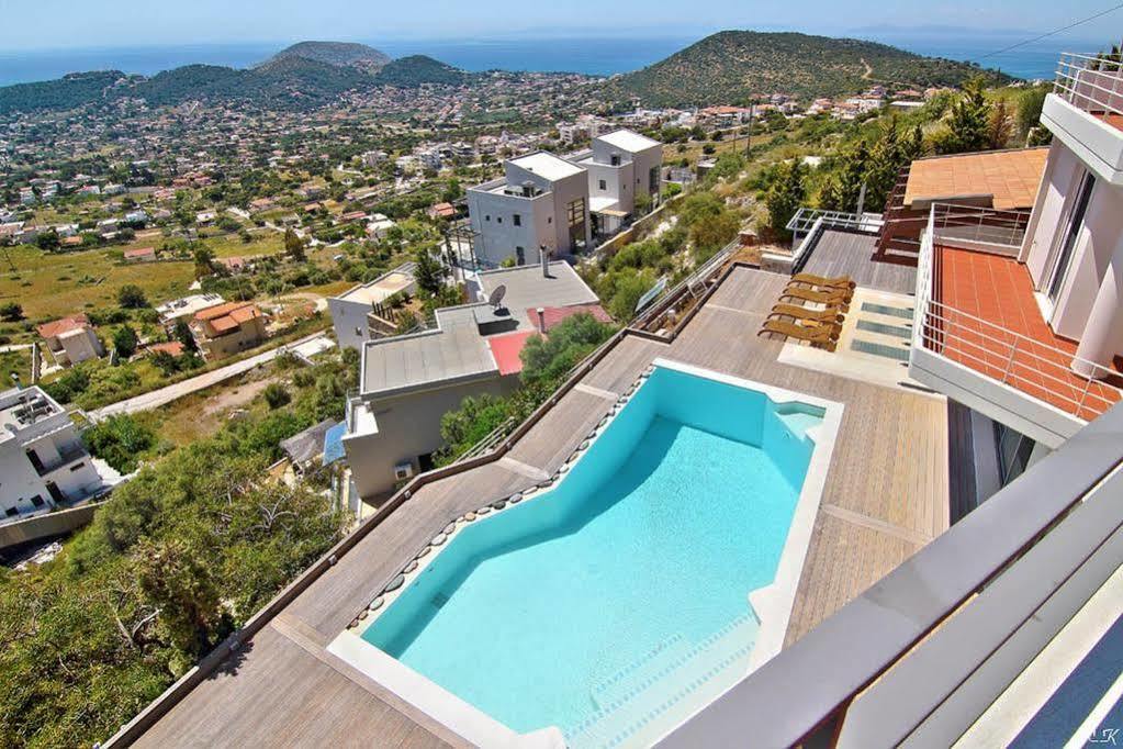 Villa Takeoff Saronida Анависсос Экстерьер фото