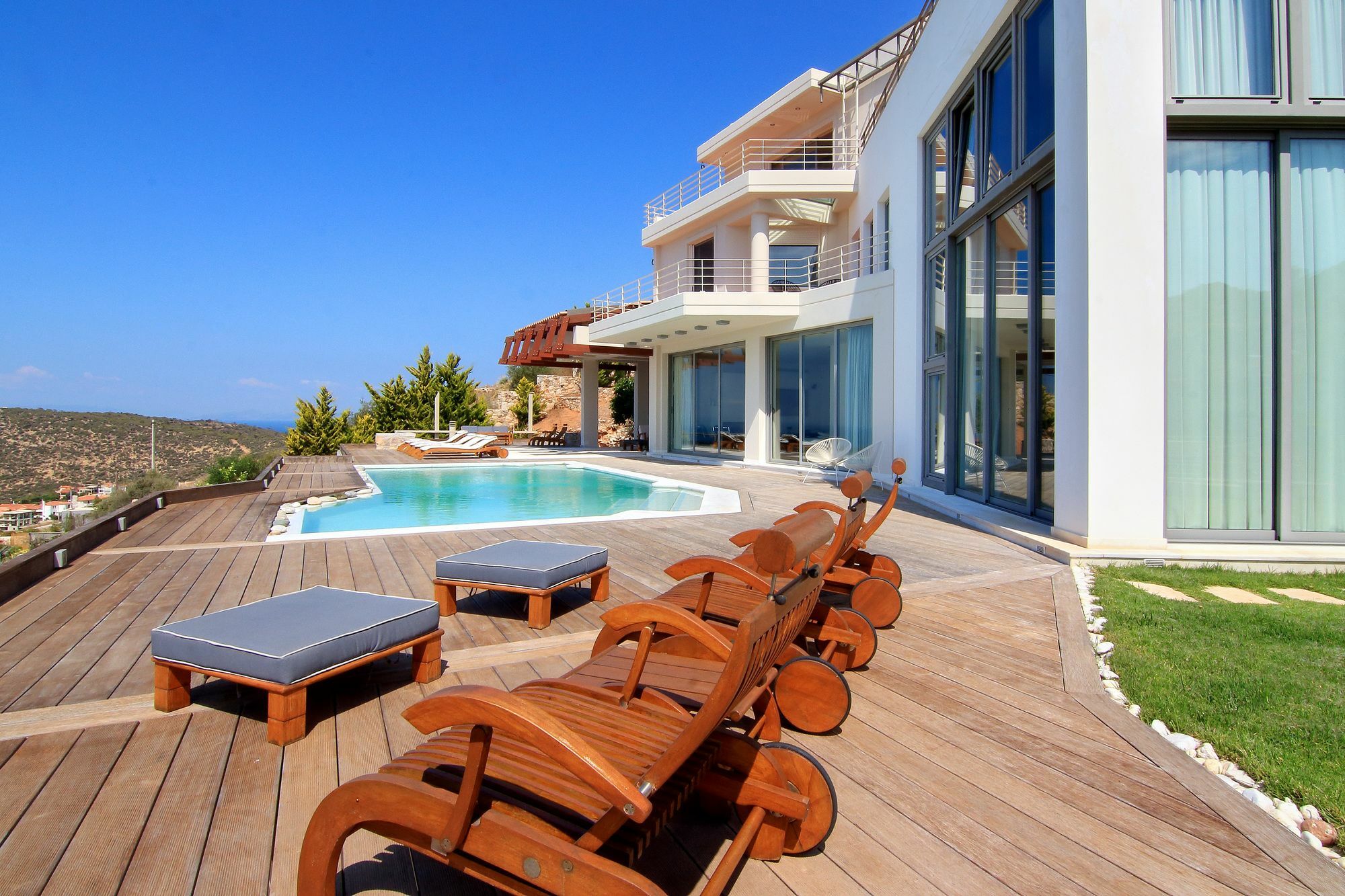 Villa Takeoff Saronida Анависсос Экстерьер фото